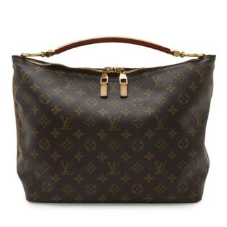 Louis Vuitton Pre-owned Monogram Sherry PM Schoudertas - Dames - Pre-owned - Bruin - Maat: ONE Size