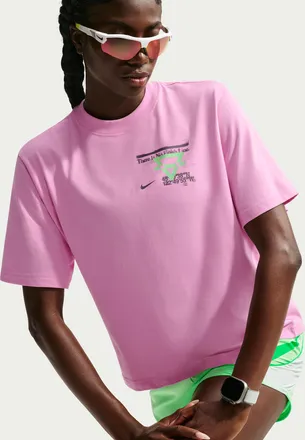 Nike Womens Swift Dri-FIT Running T-Shirt in Pink | IM8893-621