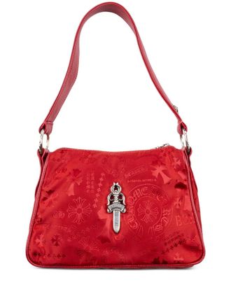 Chrome Hearts Borsa a spalla a fantasia - Rosso