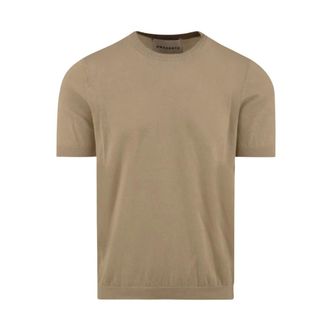 Amaranto Amar&aacute;nto, Truien & Vesten, Heren, Beige, M, Katoen, Maglia in cotone