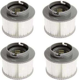 OEM Paquete De 4/8 Cartuchos De Filtro De Repuesto Para Spas De Burbujas (versi&oacute;n Actualizada 2020, Compatible Con Todos Los Modelos) (paquete De 4)