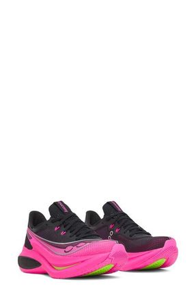 Saucony Endorphin Pro 5 Racing Shoe in Black/Shock at Nordstrom, Size 10.5