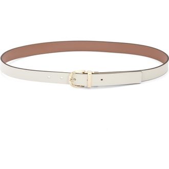 Kate Spade New York reversible leather belt in Parchment at Nordstrom Rack, Size X-Large