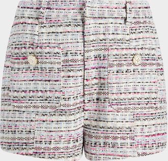 Cinq &agrave; Sept Auden Tailored Tweed Shorts