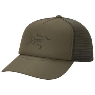 Arc'teryx Bird Trucker Hat Cap - Unisex | oliv/braun
