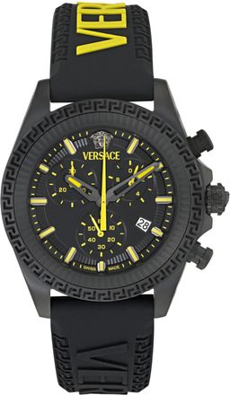 Versace Fornax Mens Black Watch VE0W00225 Silicone - One Size