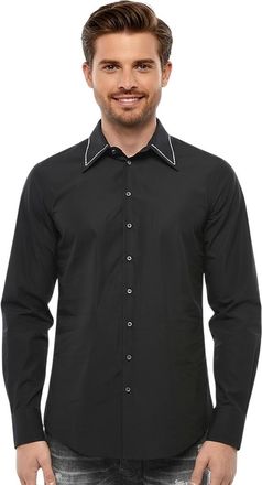 Dsquared2 Black Slim Solid Shirt