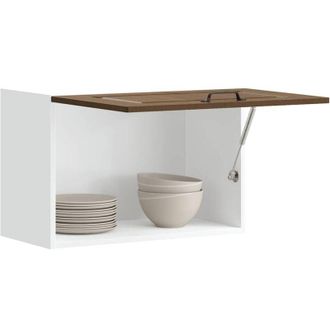 vidaXL Pensile da Cucina Kalmar Rovere Marrone in Legno Multistrato - Vidaxl