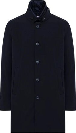 Duno Uomo, Cappotti, Blu, L, new