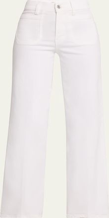 Frame Denim Le Slim Palazzo Modernist Pocket Jeans