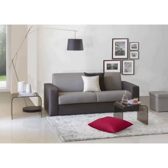 Talamo Italia Talamo Italia - Sofa cama Alexis, Gran Sofá de 2 plazas, 100% Made in Italy, Sofá de salón con apertura giratoria, en tela acolchada, con