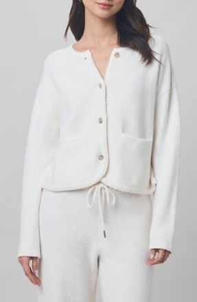 Splendid x @cellajaneblog Boucl&eacute; Cardigan in Snow at Nordstrom Rack, Size X-Small