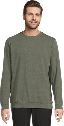 Travis Mathew Cloud Sweater Mens Coat Heather Dark Olive : 3XL, Elastane/Polyester/Viscose