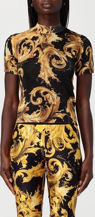 Versace Jeans Couture Maglia in viscosa a fantasia barocca Versace Jeans Couture