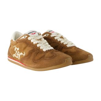 Zadig&Voltaire Suede Logo Sneaker - Brown
