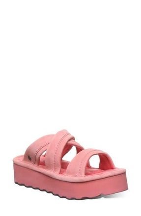 Bearpaw Altitude Platform Slide Sandal in Shell Pink at Nordstrom Rack, Size 11