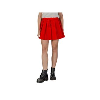 Only Gonna a pieghe corta - - Skirts - Donna - Rosso - S