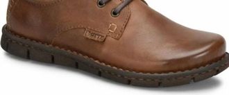 Born Mens Soledad Lace Up Casual Shoes In Brown (Avana)