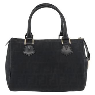 Fendi Pre-owned Vintage Handbag - Dames - Pre-owned - Zwart - Maat: ONE Size Leer