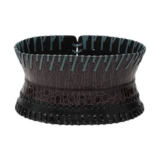 Dries Van Noten Belts, female, Black, Size: 85 CM Belt