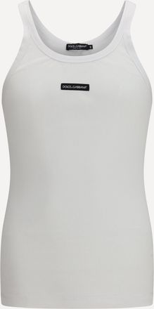 Dolce & Gabbana Cotton printed tank Top Male 54