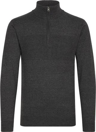 Indicode Erno Mens Jumper Knit Pullover, Size:XL, Colour:Charcoal Mix (915)