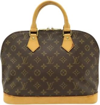 Louis Vuitton Pre-owned Handbags, female, Brown, Size: ONE SIZE Pre-owned Canvas Handbag