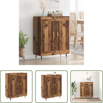 vidaXL Credenza moderna - Credenza Legno vecchio 69,5 x 34 x 90 cm Legno multistrato