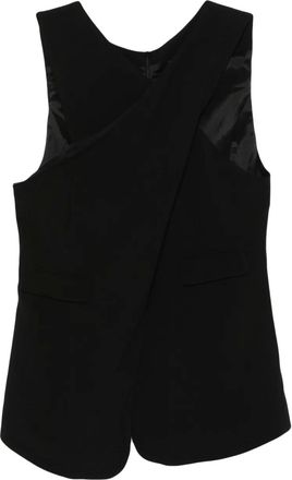 Emporio Armani Top smanicato - Nero