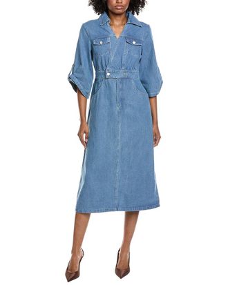 Gracia Denim Collared Dress