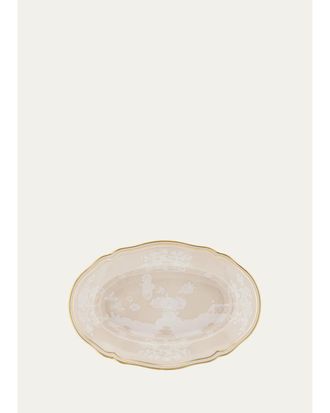 Ginori 1735 Meringa Porcelain Pickle Dish