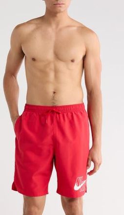 Nike 9-Inch Volley Swim Trunks in University Red at Nordstrom Rack, Size X-Large