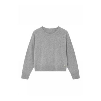 Gustav Gebreide kleding - Dames - Ronde hals truien - Grijs - XS - Truien & Vesten