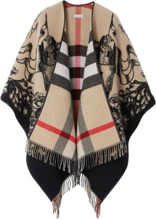 Burberry Jassen, Dames, Veelkleurig, ONE Size, Capes