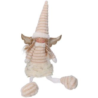 Vacchetti Vacchetti - Ngel En Tela Oro Blanco Cm20x10h52