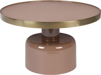 Zuiver Design Couchtisch Glam ø 60 x 35 cm, Rosa