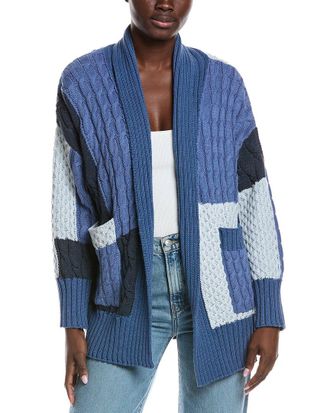 Electric & Rose Patchwork Cardigan
