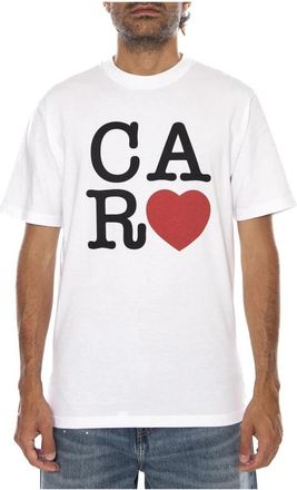 Carhartt Work in Progress S/S I Hartt T-Shirt - Heren - T-shirts - Wit - XL - Katoen - Tops