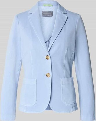 White Label Regular Fit Blazer mit Reverskragen in Hellblau, Gr&ouml;&szlig;e 34