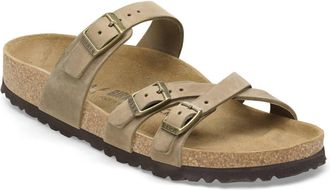 Birkenstock Womens Franca Leather Sandals