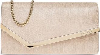 Jimmy Choo London Clutch metallizzata - Toni neutri