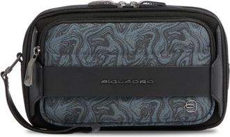Piquadro Clutch met afneembare polsband - Heren - Schoudertassen - Veelkleurig - ONE Size - Leer - Tassen