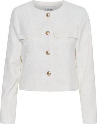 b.young Womens Dalove Blazer In Marshmallow
