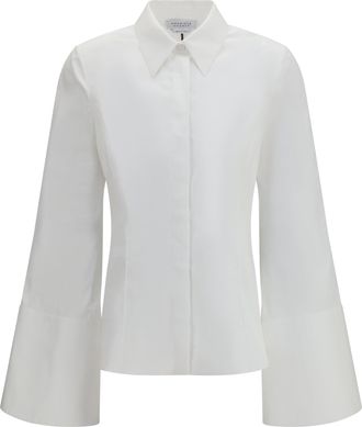 Gabriela Hearst Womens Shirt Jataya Cotton White