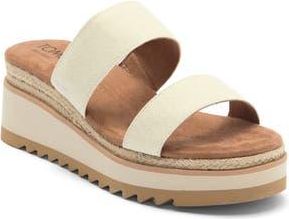 Toms Lilo Platform Wedge Sandal in Gold at Nordstrom Rack, Size 11