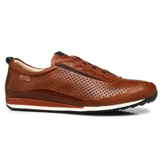 Pikolinos Liverpool M2A-6252 Leather Mens Comfort Shoes - Cuero - Size:UK 10.5-11