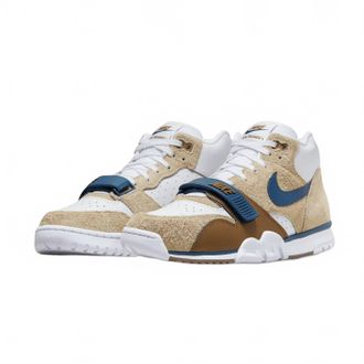 Nike Mens Air Trainer 1 Mid Sneaker In Ale Brown
