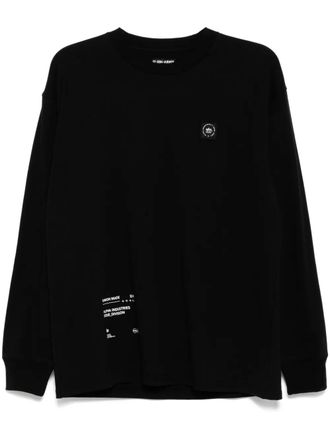 Izzue T-shirt con applicazione logo - Nero