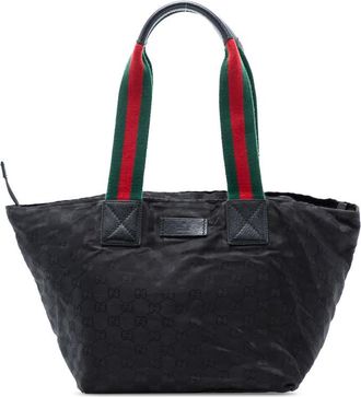 Gucci Pre-owned Gucci GG Canvas Web Tote Ladies QD57LNWYWDT798ZG