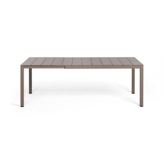 Nardi Rio Alu Ausziehtisch 140, tortora